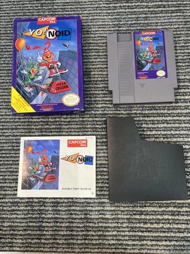 NES Yo Noid (Nintendo Entertainment System 1990) CIB NES Complete W/ Box Manual