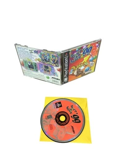 Sony PlayStation 1 PS1 CIB COMPLETE TESTED Bust-A-Move '99