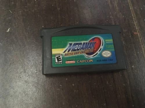 Mega Man Battle Chip Challenge (GBA Game Boy Advance) 2003 Video Game Cartridge