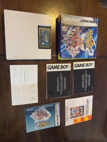 Super Robot Taisen 2: OG (Nintendo Game Boy Advance GBA) CIB complete video game