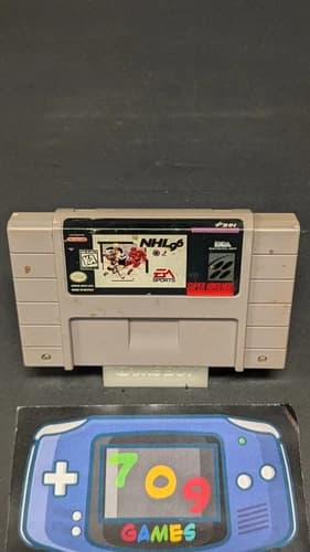 NHL 96 (Super Nintendo Entertainment System, 1995) SNES Cart Only