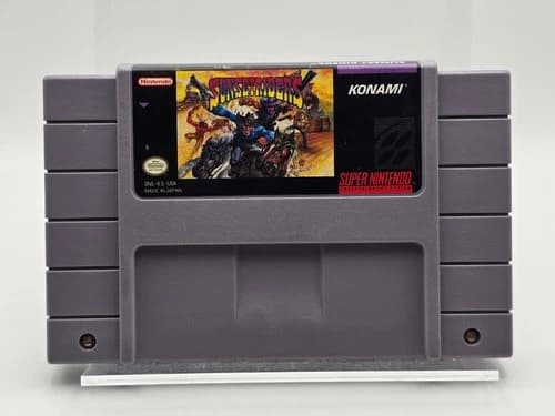 Sunset Riders (Super Nintendo, 1991) SNES Authentic Cartridge