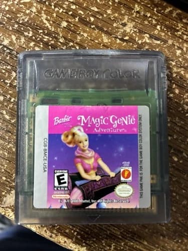 BARBIE MAGIC GENIE ADVENTURES GAMEBOY COLOR TESTED