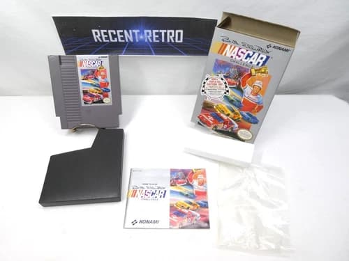 Bill Elliott's NASCAR Challenge (Nintendo Entertainment System, 1991) Complete