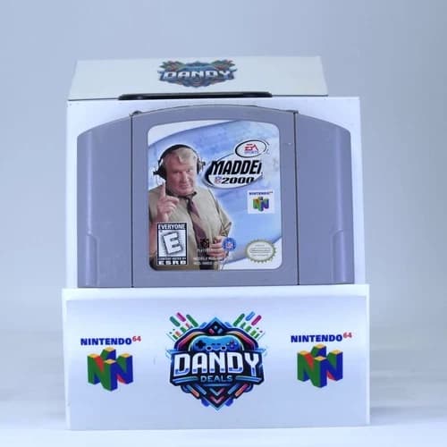 Madden 2000 N64 Authentic, Tested - Nintendo 64
