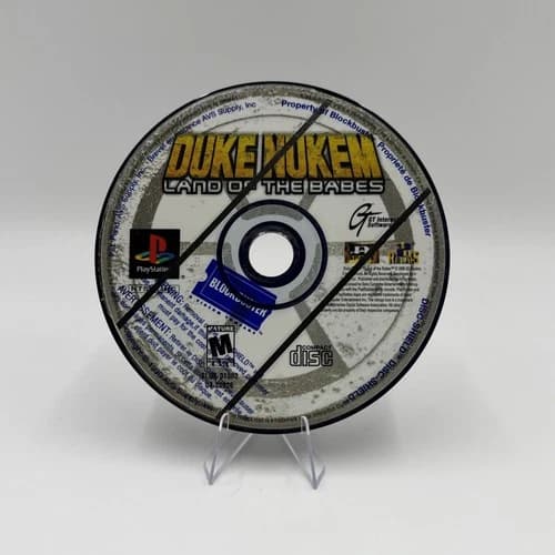 Duke Nukem Land of the Babes- Playstation 1, PS1 (GAME DISC ONLY)