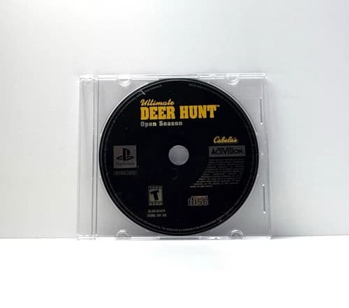 Cabela's Ultimate Deer Hunt Sony PlayStation 1 PS1 Game Disc Only Tested
