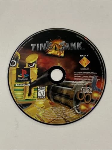 Tiny Tank (PS1) Disc Only - Free Shipping