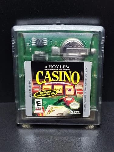 Hoyle Casino (Game Boy Color) | Excellent | Tested | Save Battery Works