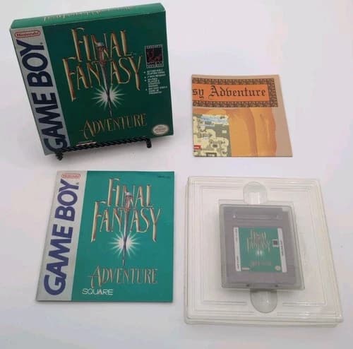Final Fantasy Adventure Gameboy - Includes Map! Tested!