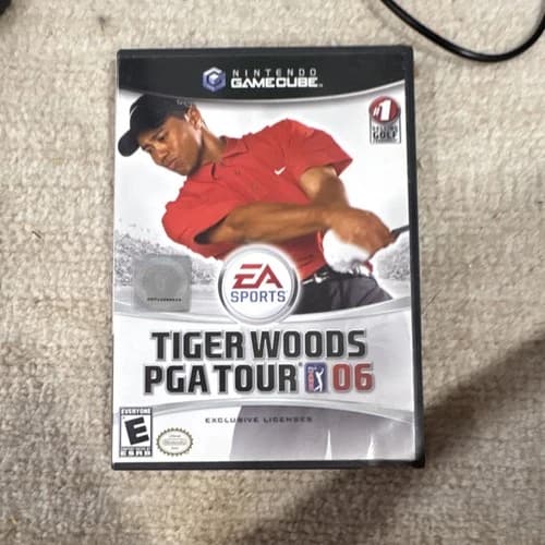EA Sports Tiger Woods PGA Tour 06 Nintendo GameCube Complete [Tested/Working]