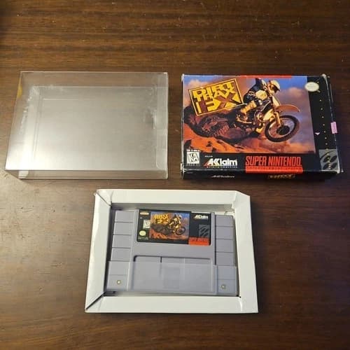 Dirt Trax FX (Super Nintendo Entertainment System, SNES) - Tested - Authentic