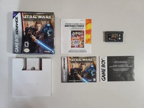 Game Boy Advance GBA Star Wars Episode II: Attack of the Clones Complete CIB