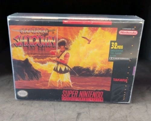 Samurai Shodown (Super Nintendo SNES) Complete - Tested - Authentic