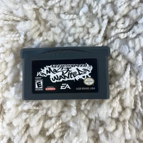 Need For Speed Most Wanted (GameBoy Advance, 2005) GBA Cart Only Tested