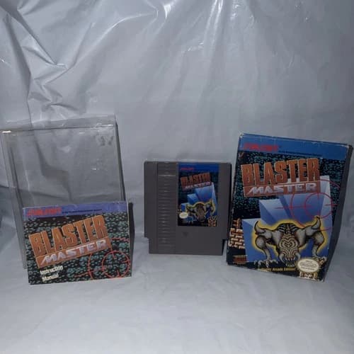Blaster Master (Nintendo Entertainment System, 1988) Complete In Box! CIB
