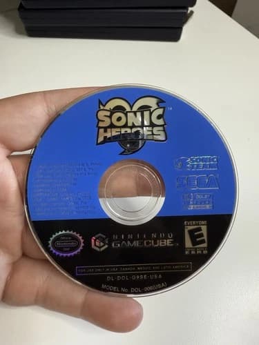 Sonic Heroes Nintendo GameCube (2004) Disc Only Tested Working Authentic