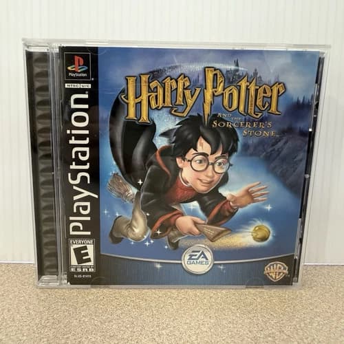 Harry Potter and the Sorcerer's Stone Sony Playstation 1 PS1 Game CIB TESTED