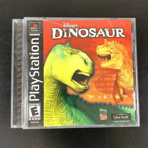 Disney's Dinosaur (Sony PlayStation 1, 2000) Complete With Manual