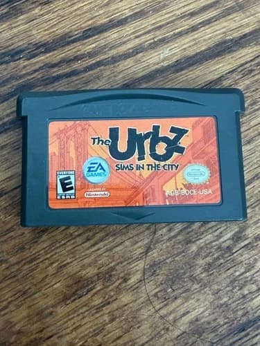 Nintendo Game Boy Advance The Urbz Sims in the City Game