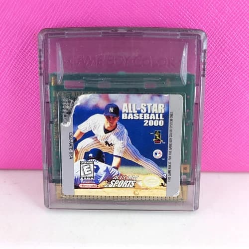 All-Star Baseball 2000 - Authentic Nintendo GameBoy Color Game - GBC