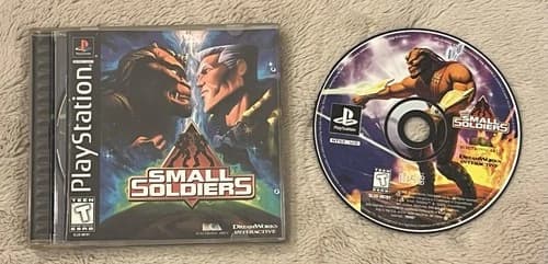 Small Soldiers (Sony PlayStation 1 PS1, 1998) Complete CIB Tested w/ Reg Card
