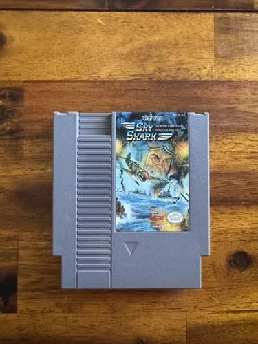 Sky Shark Nintendo NES Cleaned/Tested