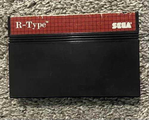 R-Type (Sega Master, 1988) Authentic USA Cart Only Tested Clean Next Day Ship