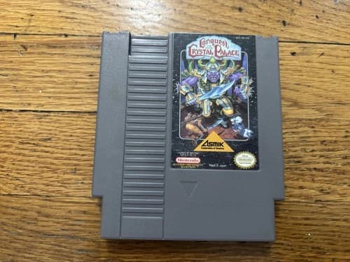 Conquest of the Crystal Palace Nintendo NES Authentic Cart Only