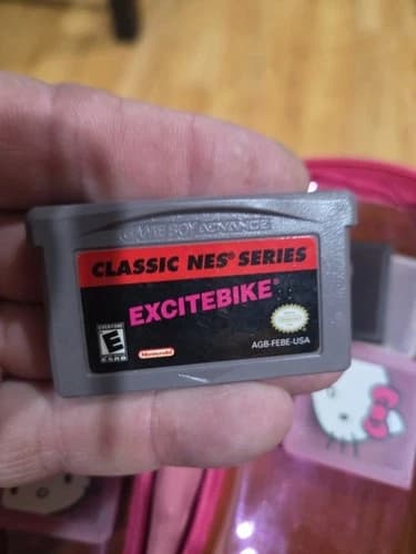 Game Boy Advance Excitebike Classic NES Series Nintendo Authentic -