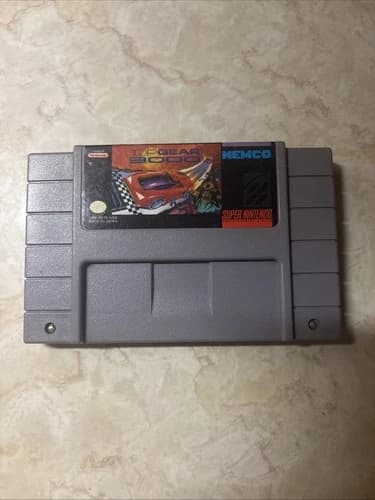 Top Gear 3000 (Super Nintendo Entertainment System, 1995)