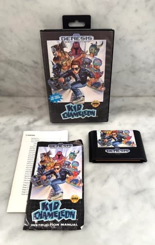 Kid Chameleon Sega Genesis Video Game - Complete CIB