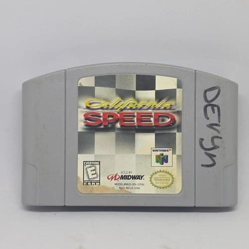 California Speed (Nintendo 64, 1999) N64 Cartridge Only Authentic Tested Works