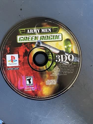 Army Men: Green Rogue (Sony PlayStation 1, 2001)