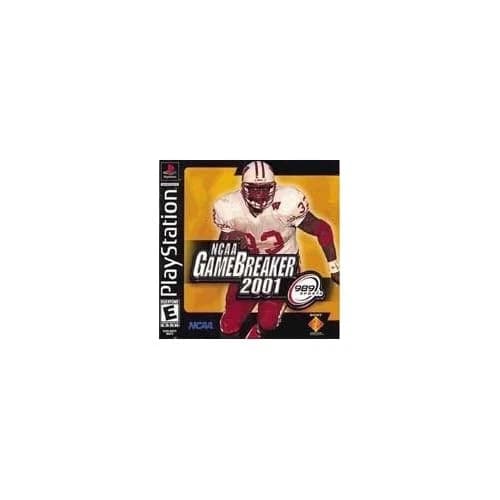 NCAA Gamebreaker 2001 For PlayStation 1 PS1 6E