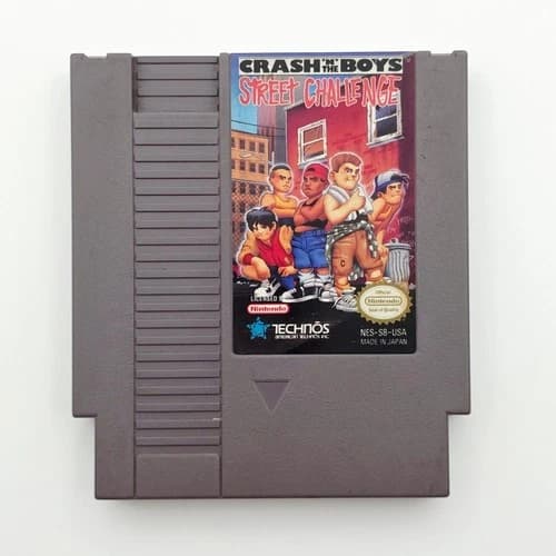 Crash 'N' The Boys Street Challenge NES Cartridge Only Authentic Tested