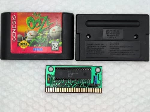 The Ooze (Sega Genesis) Authentic - Clean - Tested - Good Condition