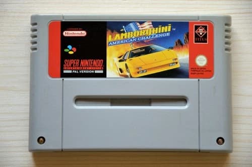 SNES - Lamborghini: American Challenge for Super Nintendo