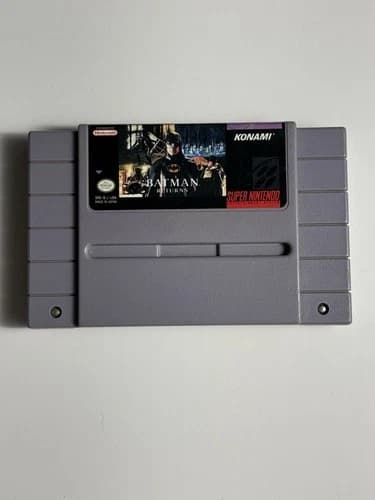 Batman Returns (Super Nintendo SNES) Tested Authentic