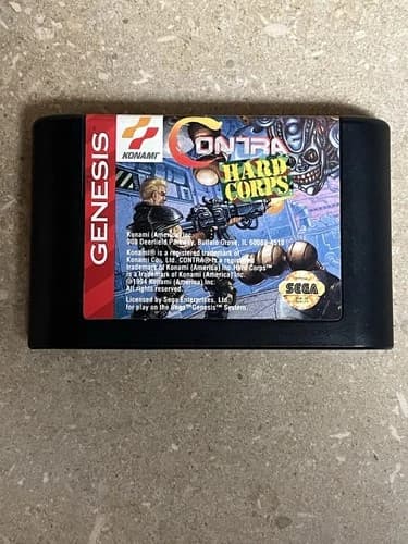 Contra Hard Corps - Sega Genesis - Clean Tested