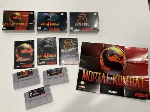 Mortal Kombat Trilogy (Super Nintendo, SNES) - CIB Complete - Authentic, Tested