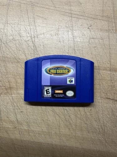 Tony Hawk's Pro Skater (Nintendo 64, 1999) N64 - Genuine Authentic - Tested