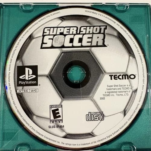 Super Shot Soccer Sony PlayStation 1 2002 PS1 Disc Only Tested