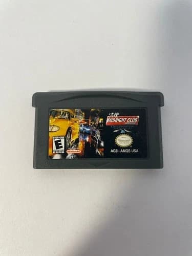 Midnight Club Street Racing (GameBoy Advance GBA) Tested Cleaned Works