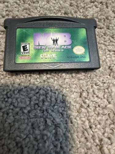 Men in Black: The Series (Nintendo Game Boy Advance, 2002) MIB GBA Tested