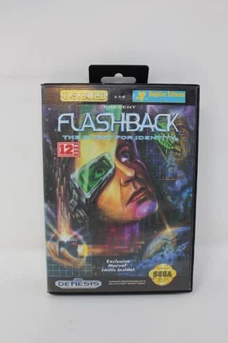 Flashback The Quest for Identity (Sega Genesis, 1993)