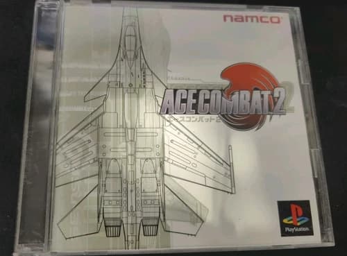 ACE COMBAT 2 Sony PlayStation PS1 NAMCO SLPS00830 1997 NTSC-J