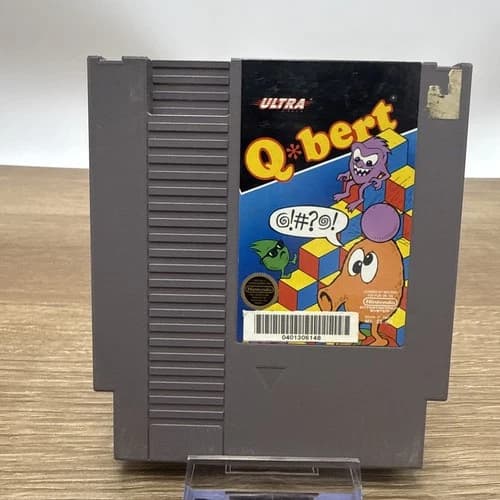 Q*bert (Nintendo Entertainment System NES, 1989) AUTHENTIC | TESTED | GREAT