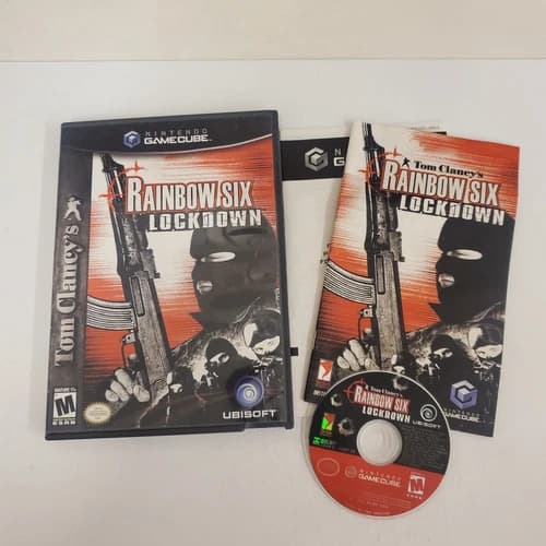 Gamecube - Tom Clancy's Rainbox Six Lockdown Nintendo Complete #2588