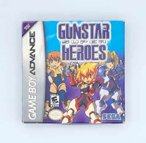 Gunstar Super Heroes (Nintendo Game Boy Advance) Complete *SEE DESCRIPTION*